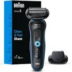 Braun Series 5 - Fast Shave Kit Waterproof Shaver Turbo Modes&amp;✅? Precision Trim