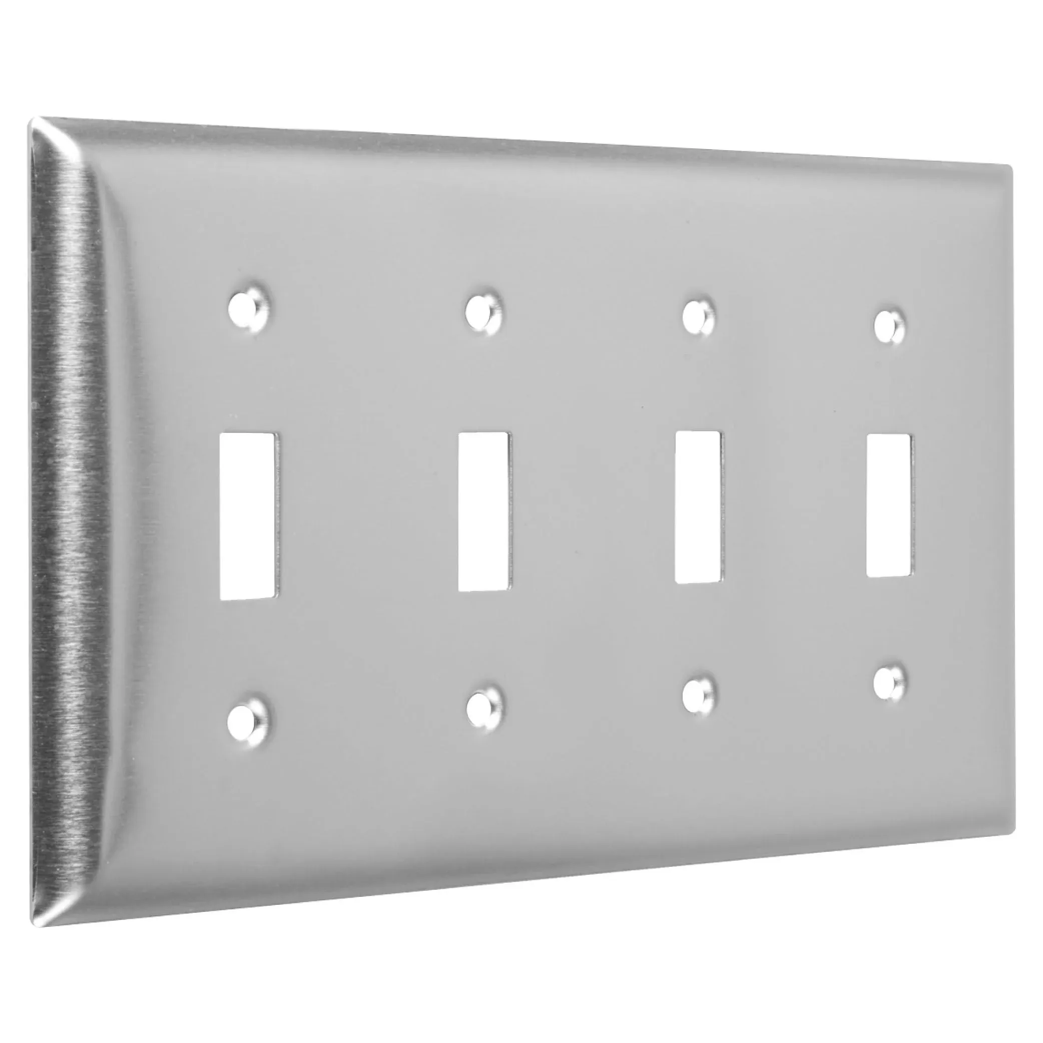 TayMac WSS-TTTT Metallic Wallplate, Standard, Stainless Steel