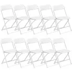 Vingli Plastic Folding Chair Indoor Outdoor Stackable Seat