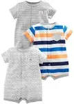 Simple Joys by Carter's Baby 3-Pack Snap-up Rompers