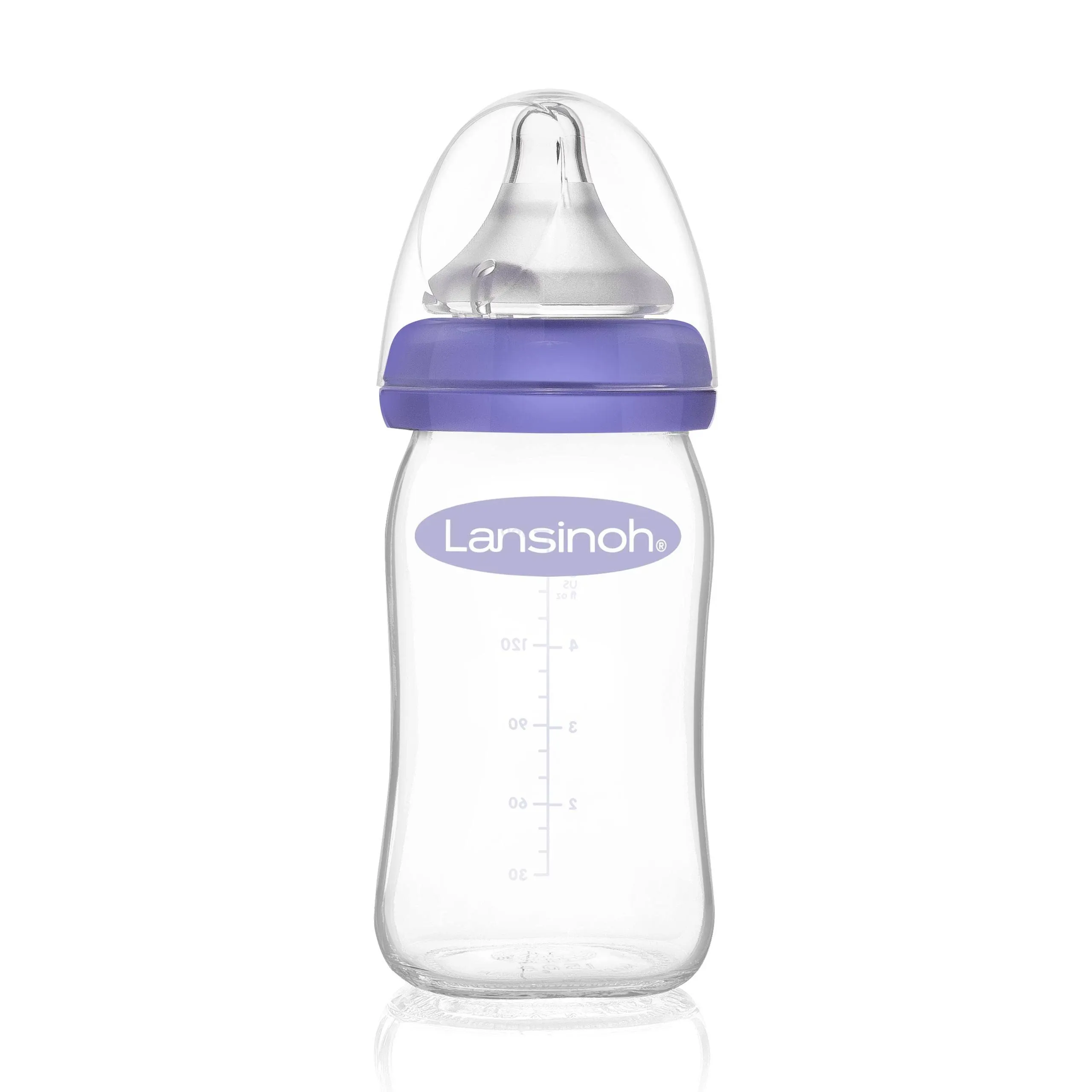 Lansinoh glass feeding bottle 160ml