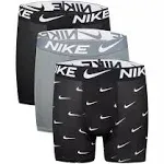 Nike Youth Boy&#039;s 3-Pairs Boxer Briefs Underwear Micro Dri-FIT  size Large 14/16