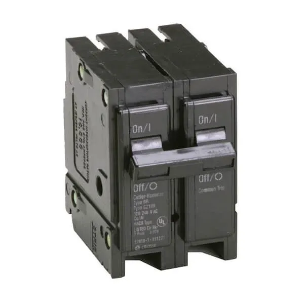 Eaton BR230 2-Pole Circuit Breaker, 30 A, 120/240 V