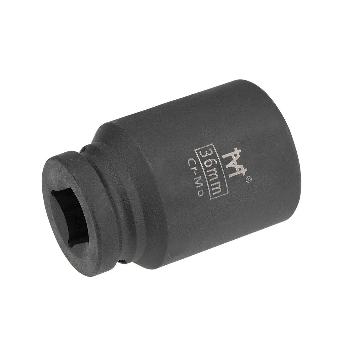 uxcell 3/4-Inch Drive by 36mm Deep Impact Socket, 6-Point, Cr-Mo Alloy Steel, Metric