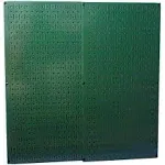 Wall Control 30-P-3232GV Galvanized Steel 2 Pack Wall Pegboard Panels 32x16