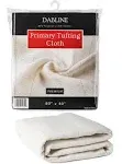 DABLINE 80" x 80" Large Overlocking Primary Tufting Cloth for Rug Tufting