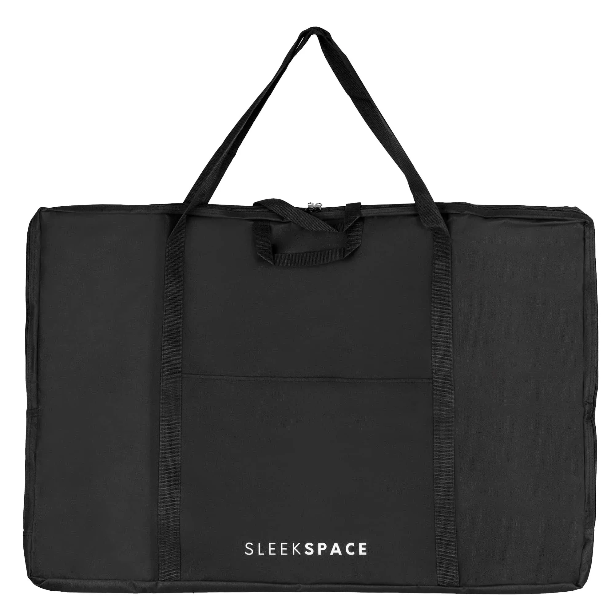 Sleek Space Art Portfolio Case. Soft Case Professional Portfolio with Multi Handles for Artwork Storage, Presentation Book Carrying, Artist Portfolio