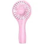 TriPole Handheld Mini Fan Battery Operated Small Personal Portable Pink 