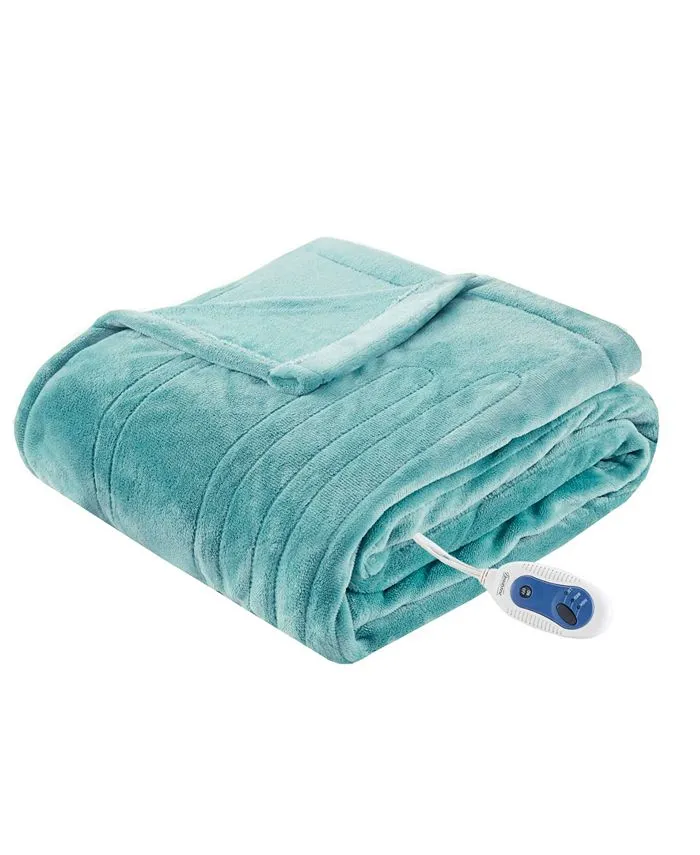 Beautyrest Heated Plush Throw